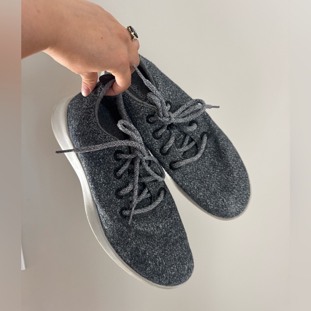 Allbirds Wool Runners M10 Gray Sustainable Minimalist Athleisure Sneakers